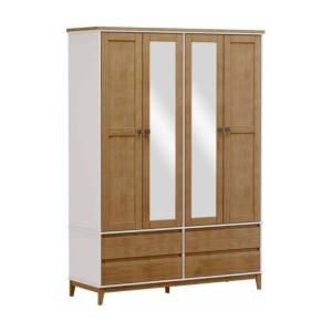 Ropero 4P 4C Madera Finestra PRATA 2813BFN