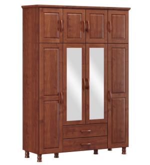 Ropero 8P 2C c/espejo Madera Finestra BRONZE 1173T