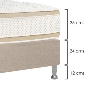 Set 2P DIVINO GARDEN 140X190x30 D30 G:5A
