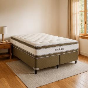 Set 2P King Herval BIG CLASS 193x203 / 2 base 96x203x28