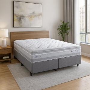 Set 2P King Herval C1662 193X203 / 2 base 96x203x28