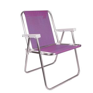 Silla MOR Alta Aluminio 002291 Lila