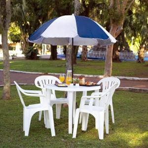 Silla MOR PVC Posabrazos 15151101 Blanco