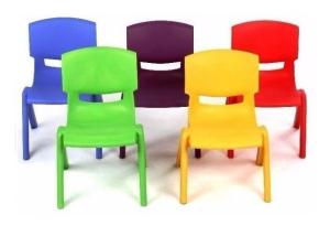 Silla PVC niño Junior MAMBO Rainbow