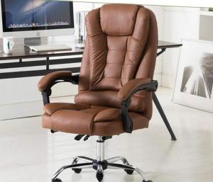 Silla de Escritorio Yiwu YT-016 Piel Cambar