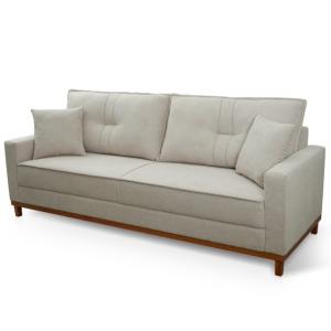 Sofa Living 2L Hellen MALIBU 1.5m marron boucle 100910
