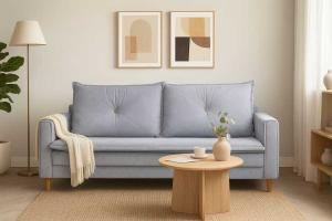 Sofa Living 3L Hellen Fascinio 100677 Gris 100999