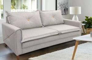 Sofa Living 3L Hellen Fascinio Gris