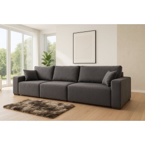 Sofa Living Hellen VERSATILE Gris Grafito 100984