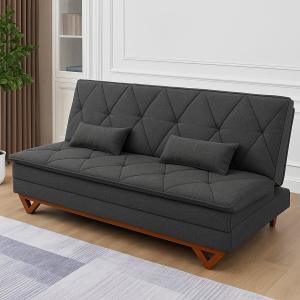 Sofa cama 3L Hellen ESTORIL gris oscuro 101012