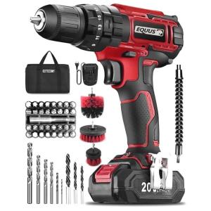 Taladro Atornillador EQUUS 20v 1009FT Inalambrico