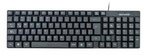 Teclado MULTILASER USB TC501