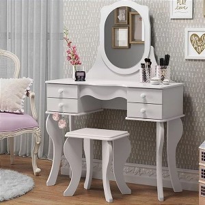 Tocador Camarim CH9068 Princesa Blanco